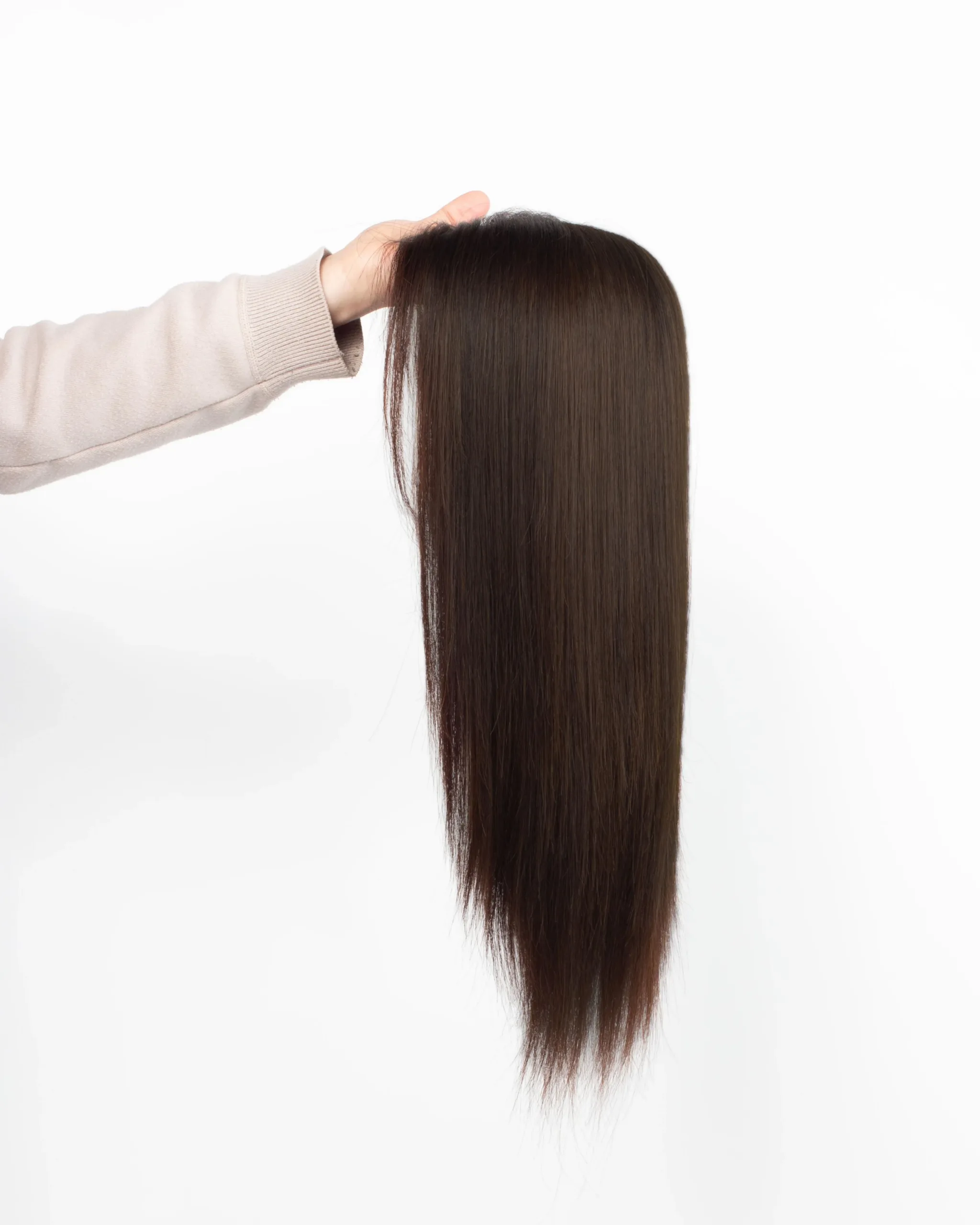 Silky Straight Bangs Human Hair - Image 8