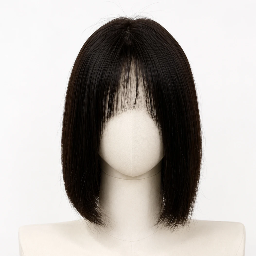 Silk Top Straight Human Hair Bob - Image 12