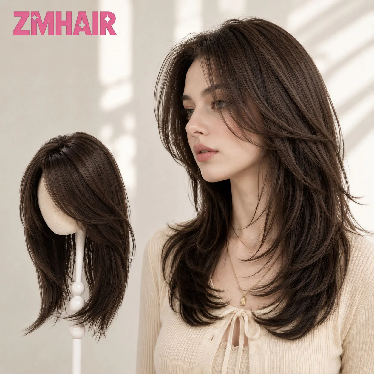 Silky Straight Bangs Human Hair - Image 12