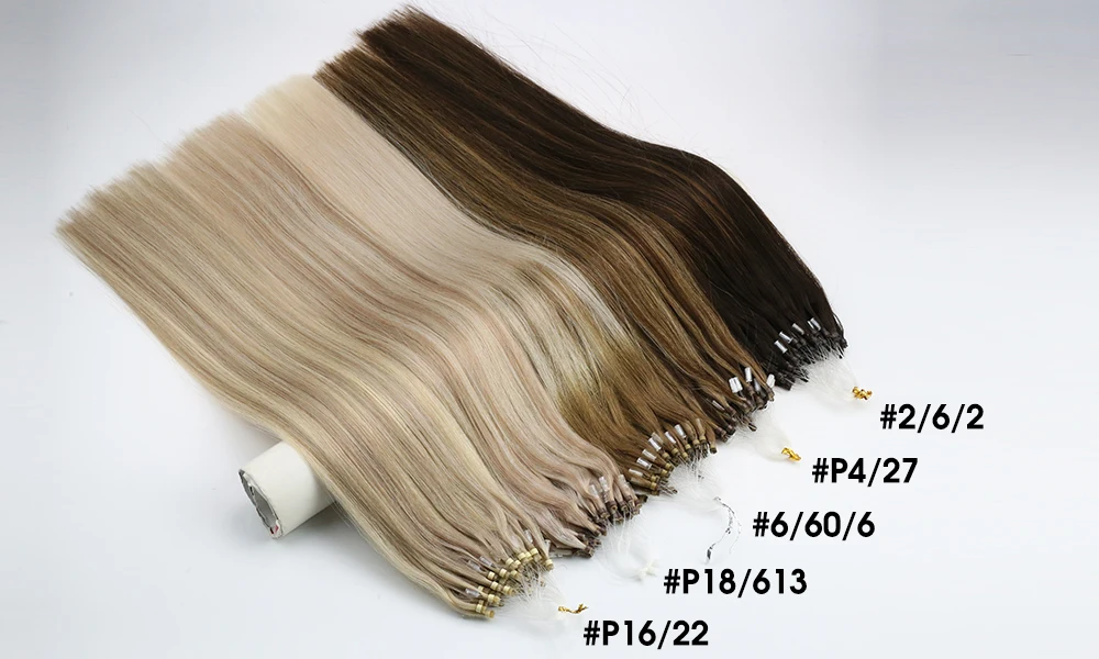 Microlink Platinum Blonde Extensions - Image 23