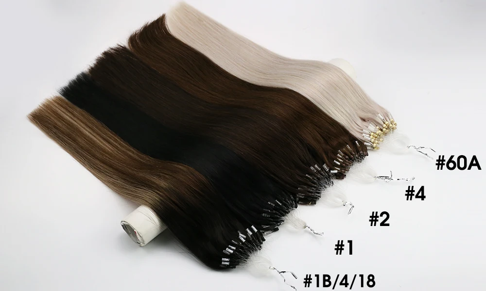 Microlink Platinum Blonde Extensions - Image 22