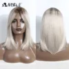 Silky Straight Synthetic Cosplay Bob Wig
